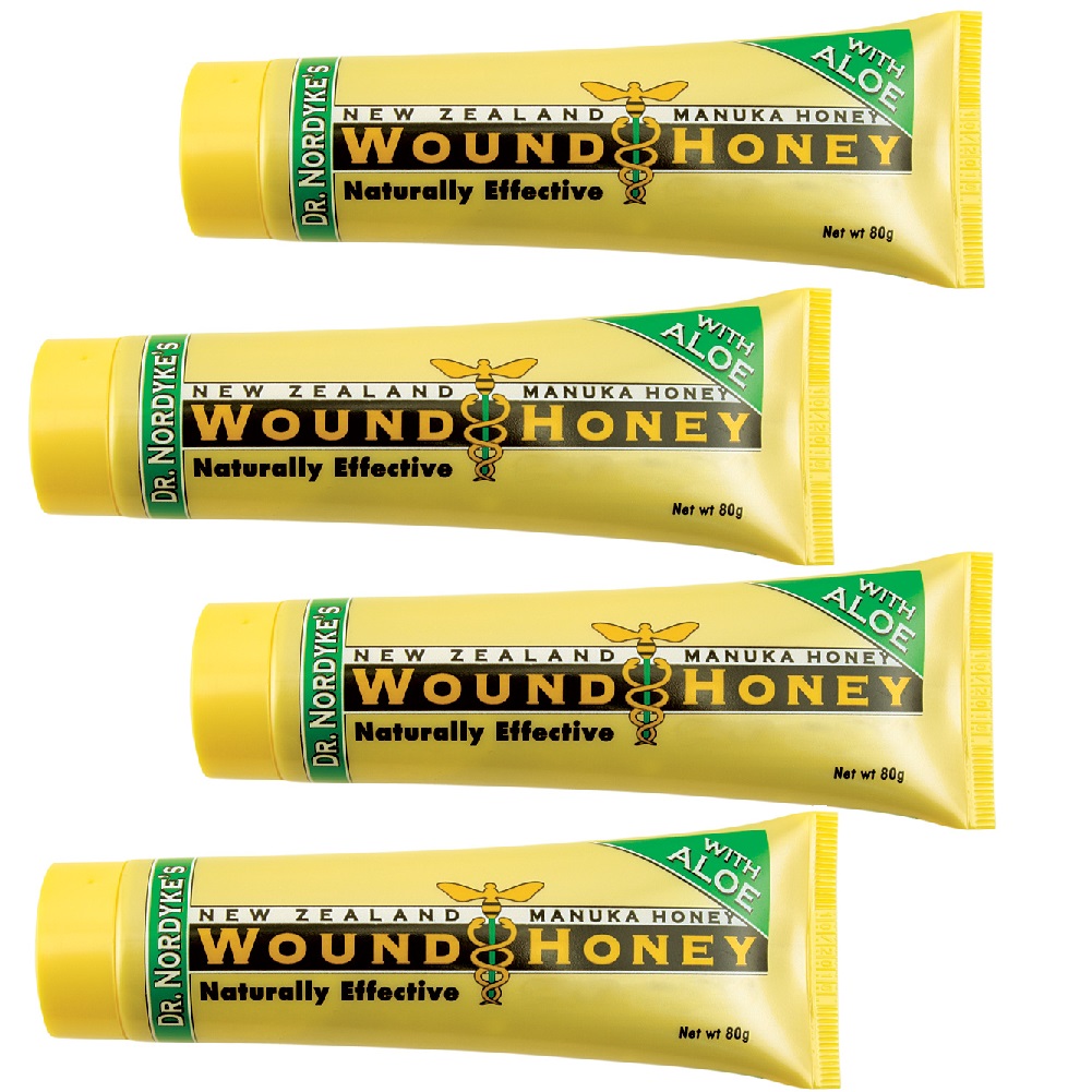 NEW (Set/4) New Zealand Manuka Honey Sterile Topical Treatment Wound Honey eBay